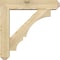 Ekena Millwork Balboa Craftsman Rough Sawn Bracket w/ Offset Brace, Douglas Fir, 6"W x 26"D x 26"H BKT0604X26X26BOA04RDF - alternate 4